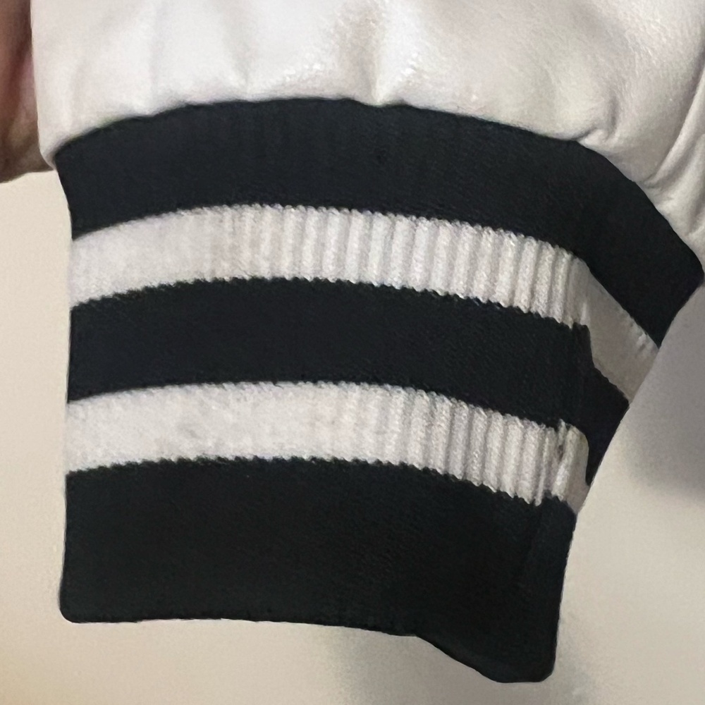 NWOT Rebel Minds /"Glamming Sisters" Brand, Black Varsity Women's Jacket, Small - Picture 5 of 12